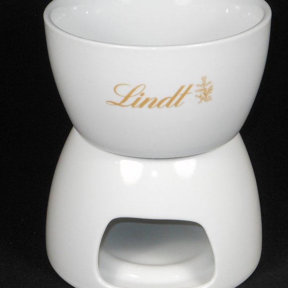Lindt chocolate porcelain fondu set - Picture 2 of 5